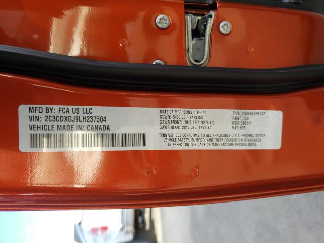 2020 DODGE CHARGER SC 2C3CDXGJ9LH237504