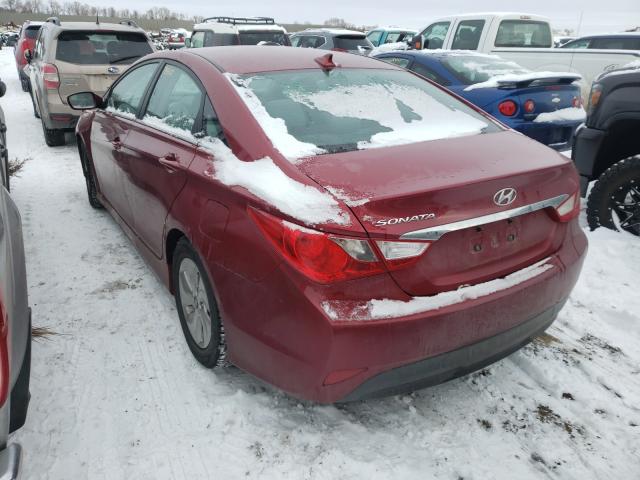 2014 HYUNDAI SONATA GLS 5NPEB4AC1EH811655