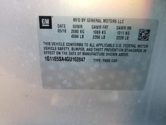 2016 CHEVROLET MALIBU LIM 1G11E5SA4GU162847