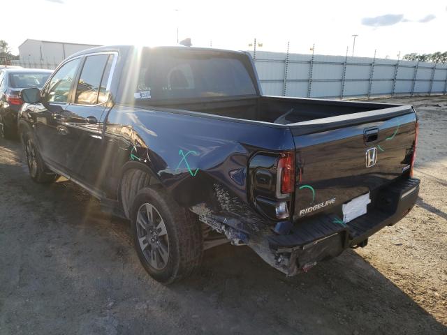 2017 HONDA RIDGELINE 5FPYK3F68HB037313