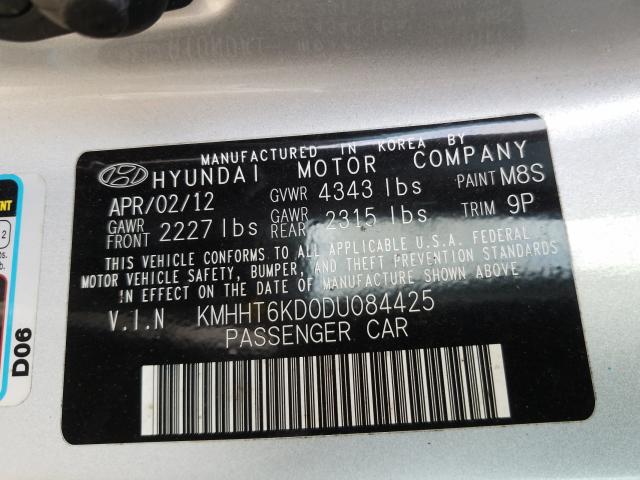2013 HYUNDAI GENESIS CO KMHHT6KD0DU084425