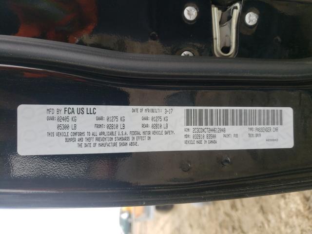 2017 DODGE CHARGER R/ - 2C3CDXCT2HH612048