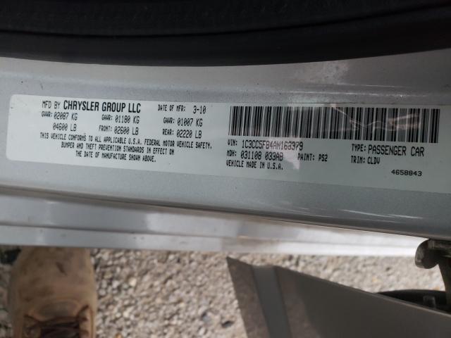 2010 CHRYSLER SEBRING LI 1C3CC5FB4AN163379