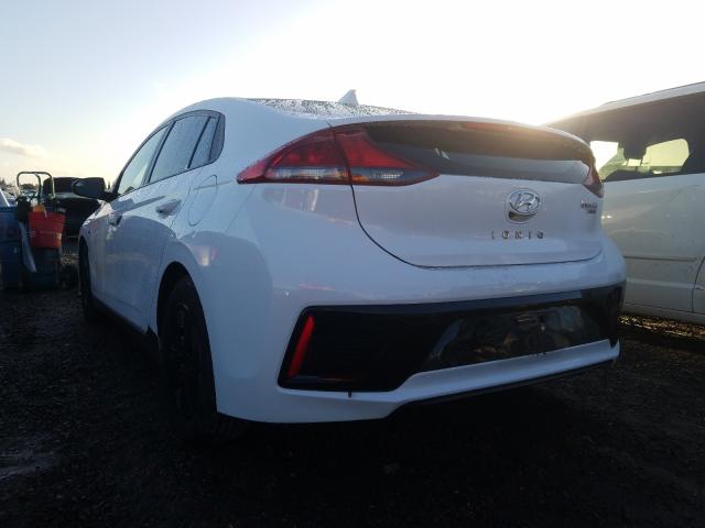 2017 HYUNDAI IONIQ BLUE KMHC65LC0HU042750