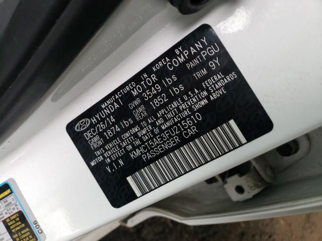 2015 HYUNDAI ACCENT GS KMHCT5AE3FU215610