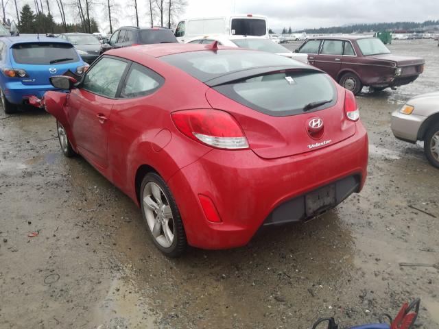 2013 HYUNDAI VELOSTER KMHTC6AD6DU101160