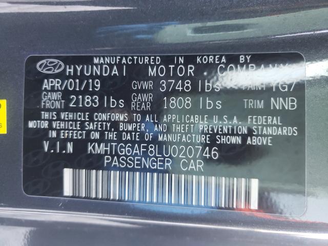 2020 HYUNDAI VELOSTER B KMHTG6AF8LU020746
