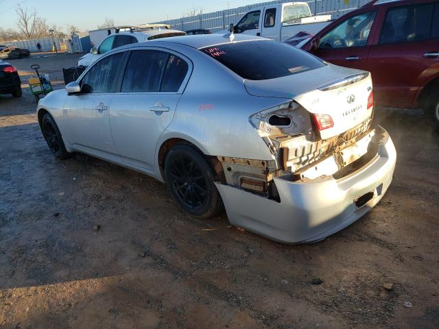 2011 INFINITI G25 JN1DV6AR0BM652893