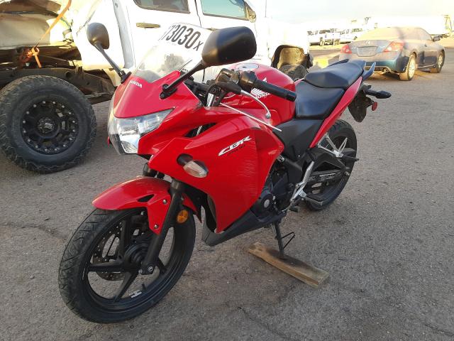 2013 HONDA CBR250 R MLHMC4104D5301181