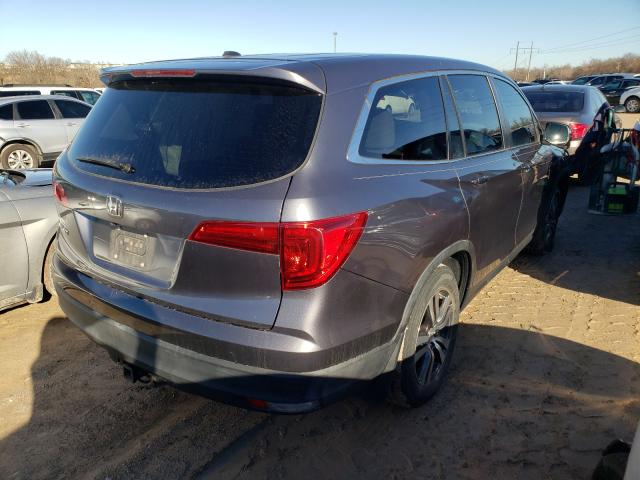 2016 HONDA PILOT EX 5FNYF5H31GB011856