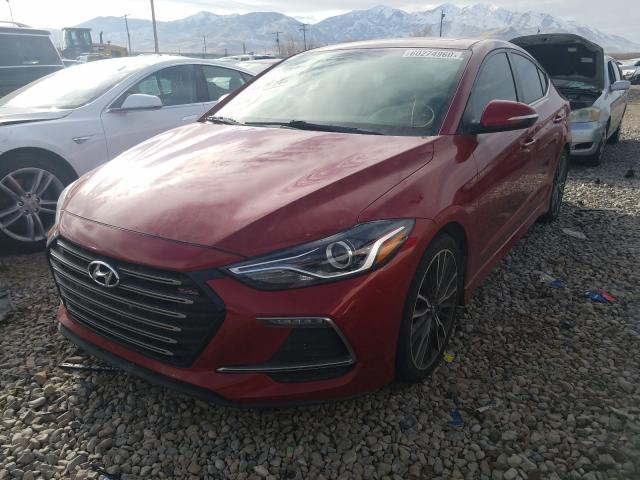2018 HYUNDAI ELANTRA SP KMHD04LBXJU542024
