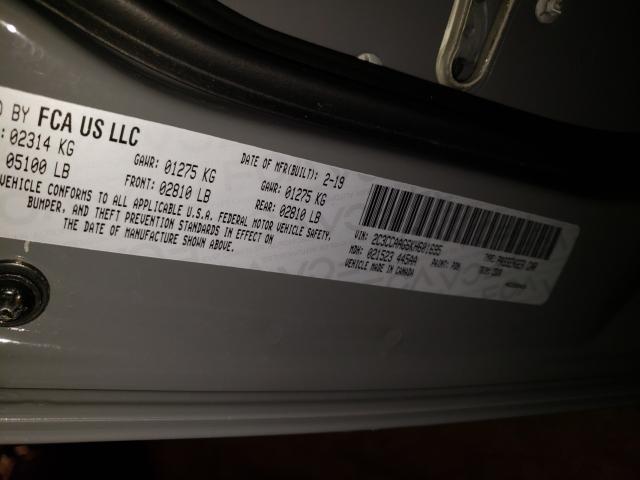 2019 CHRYSLER 300 TOURIN 2C3CCAAG6KH601695