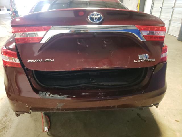 2013 TOYOTA AVALON 4T1BD1EB3DU009850