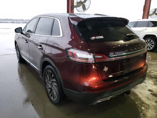 2019 LINCOLN NAUTILUS R 2LMPJ6LPXKBL67951