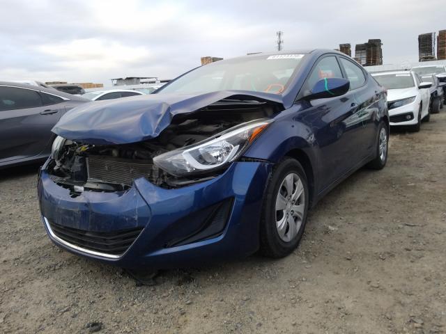 2016 HYUNDAI ELANTRA SE - 5NPDH4AE7GH698521