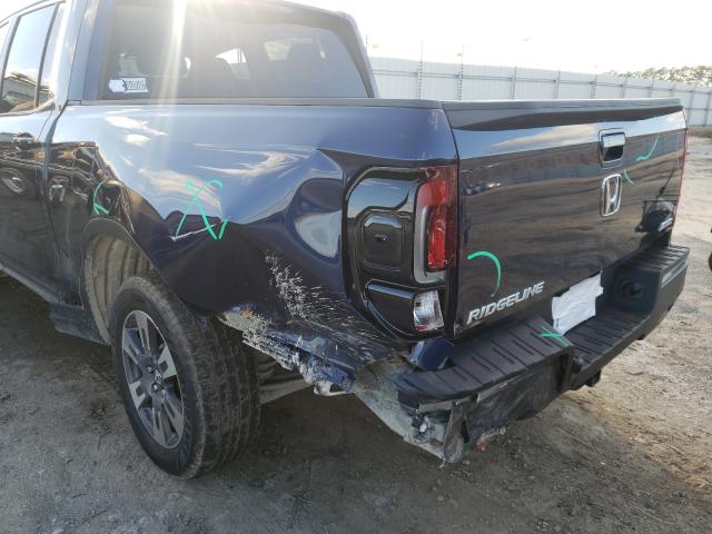 2017 HONDA RIDGELINE 5FPYK3F68HB037313