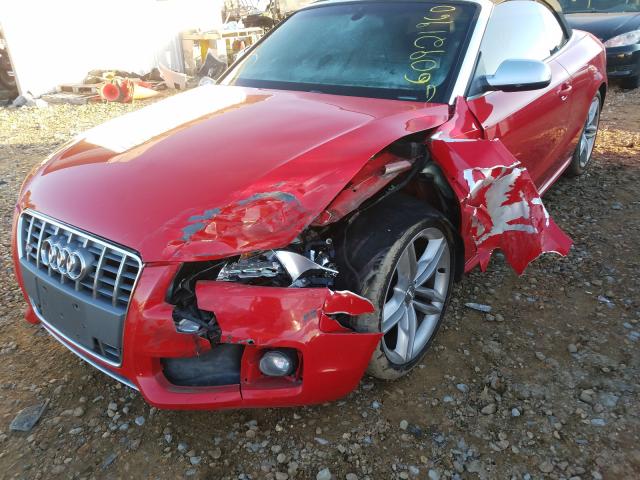 2010 AUDI S5 PREMIUM WAUCGAFH7AN013244
