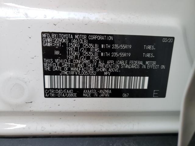2020 TOYOTA RAV4 XLE P JTMC1RFV7LD057052