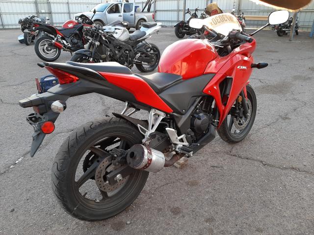 2013 HONDA CBR250 R MLHMC4104D5301181