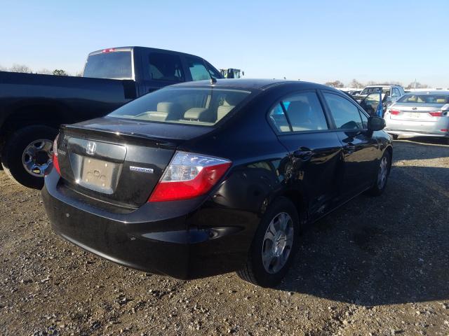 2012 HONDA CIVIC HYBR JHMFB4F39CS007355