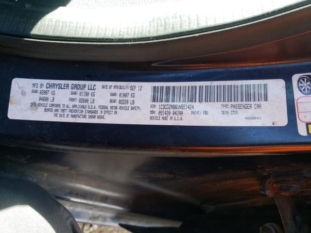 2013 DODGE AVENGER SE 1C3CDZAB6DN551424