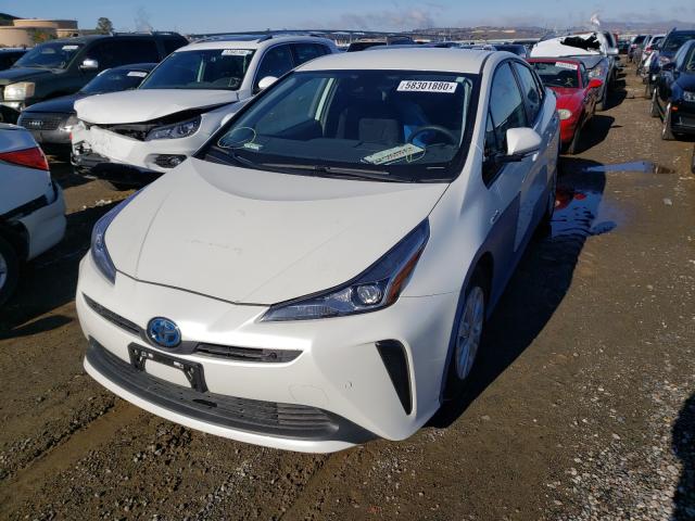 2020 TOYOTA PRIUS L JTDKARFU1L3102950