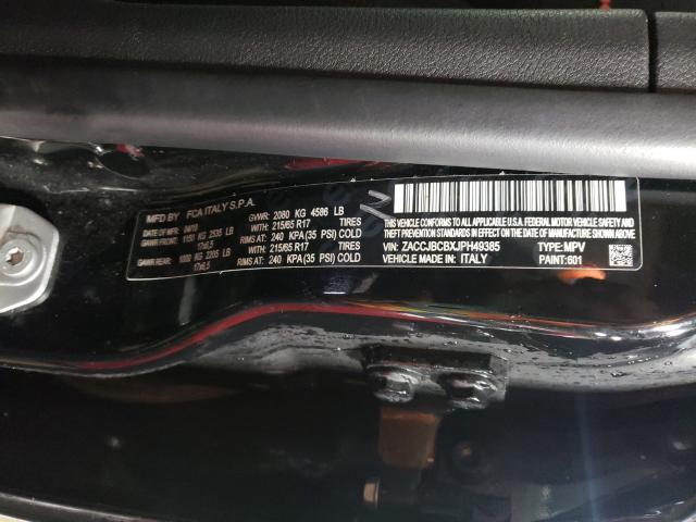 2018 JEEP RENEGADE T ZACCJBCBXJPH49385