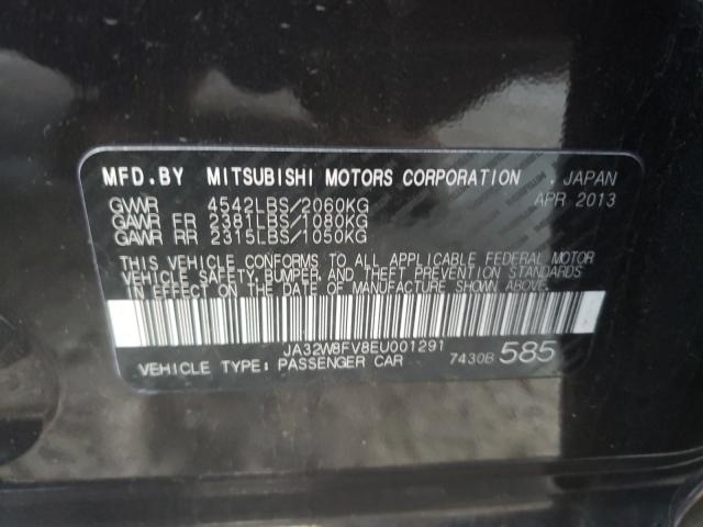 2014 MITSUBISHI LANCER EVO JA32W8FV8EU001291