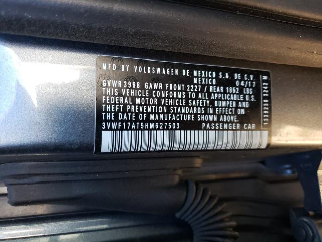 2017 VOLKSWAGEN BEETLE 1.8 3VWF17AT5HM627503