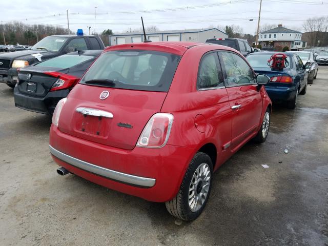 2012 FIAT 500 LOUNGE 3C3CFFCR8CT105292