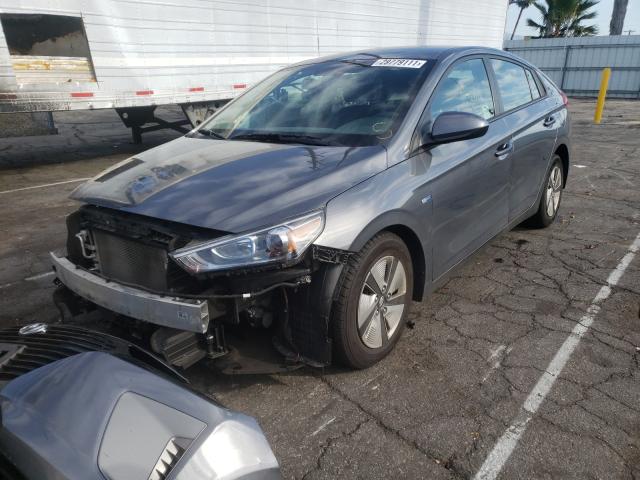 2019 HYUNDAI IONIQ BLUE KMHC65LC1KU168543