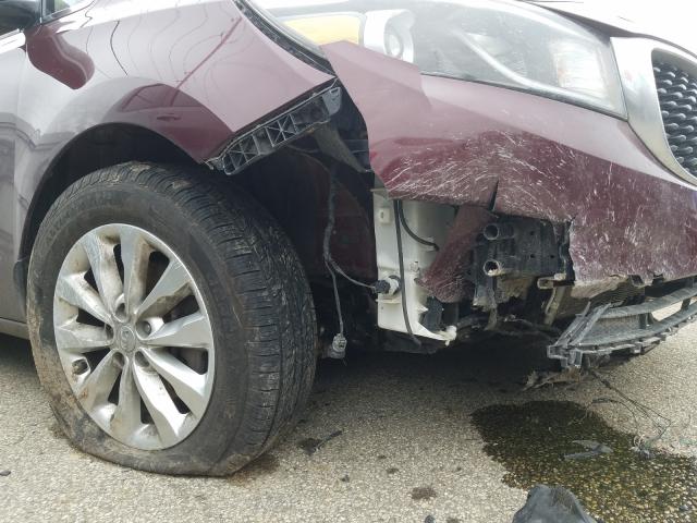 2016 KIA SEDONA EX KNDMC5C19G6159374