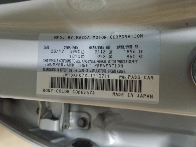 2018 MAZDA CX-3 TOURI JM1DKFC7XJ1310711