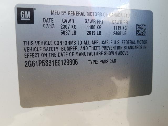 2014 CADILLAC XTS PREMIU 2G61P5S31E9129806