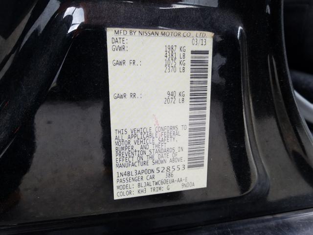 2013 NISSAN ALTIMA 3.5 1N4BL3AP0DN528553