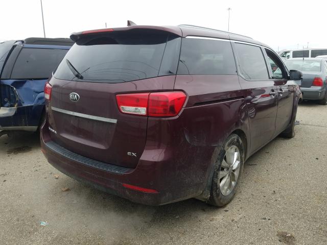 2016 KIA SEDONA EX KNDMC5C19G6159374