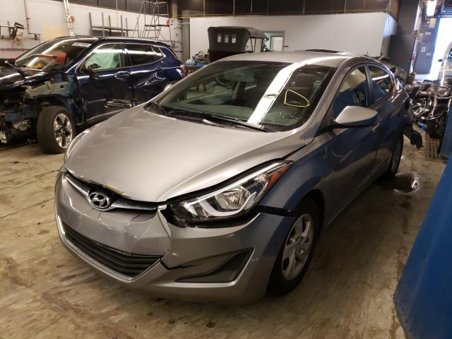 2014 HYUNDAI ELANTRA KMHDH4AE3EU035316