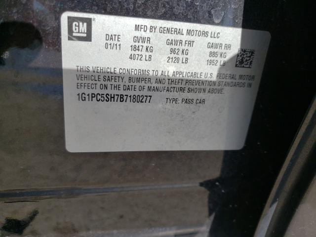 2011 CHEVROLET SEDAN 1G1PC5SH7B7180277