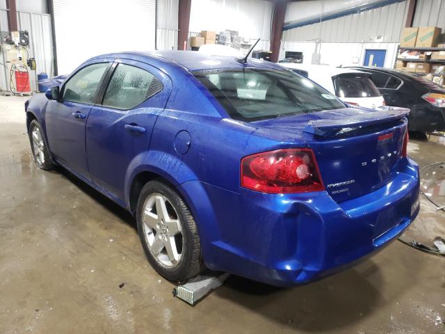 2013 DODGE AVENGER SX 1C3CDZCB2DN521530