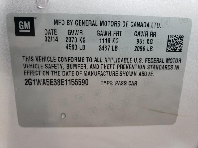 2014 CHEVROLET IMPALA LIM 2G1WA5E38E1156590