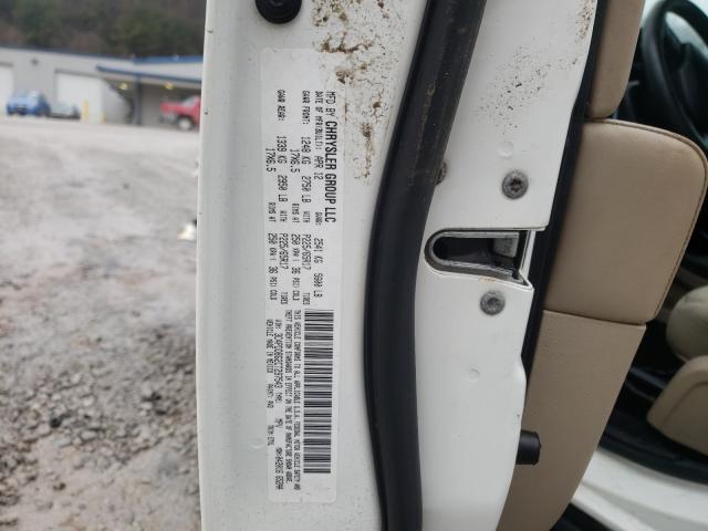 2012 DODGE JOURNEY SX 3C4PDDBG2CT297543