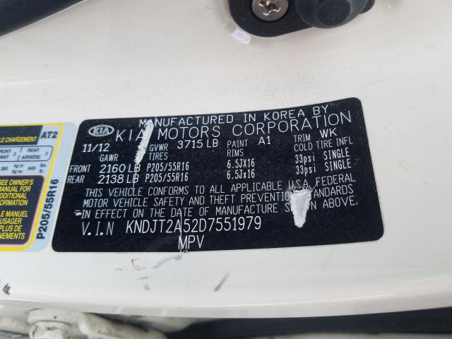 2013 KIA SOUL KNDJT2A52D7551979