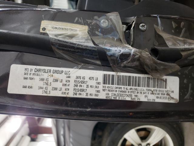 2014 JEEP COMPASS LA 1C4NJDEB2ED734255