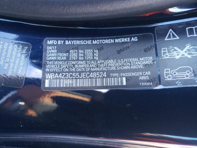 2018 BMW 430XI WBA4Z3C55JEC48524