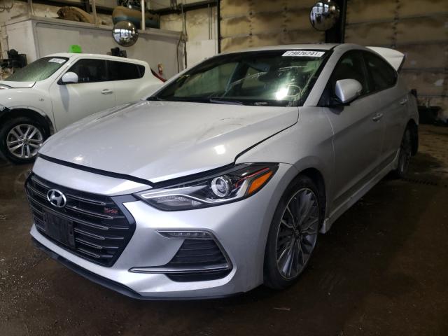 2018 HYUNDAI ELANTRA SP KMHD04LBXJU536451