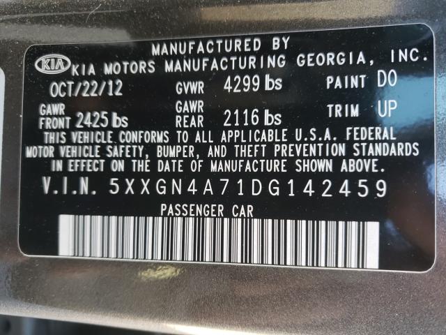 2013 KIA OPTIMA 5XXGN4A71DG142459