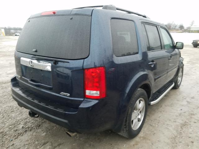2011 HONDA PILOT EXL 5FNYF4H66BB027189