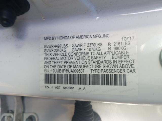 2018 ACURA TLX TECH 19UUB1F59JA009507