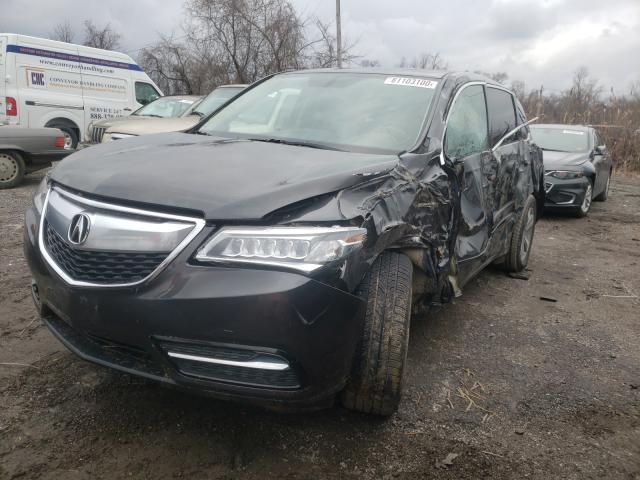 2016 ACURA MDX 5FRYD4H25GB001644
