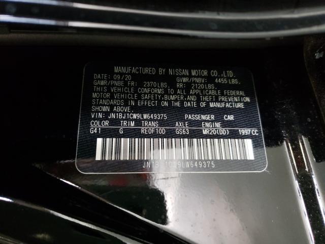 2020 NISSAN ROGUE SPOR JN1BJ1CW9LW649375
